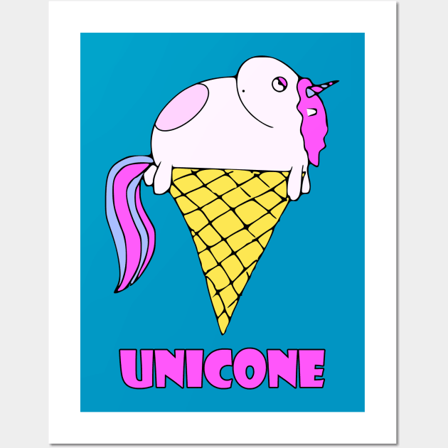 Unicone Wall Art by Nerd_art